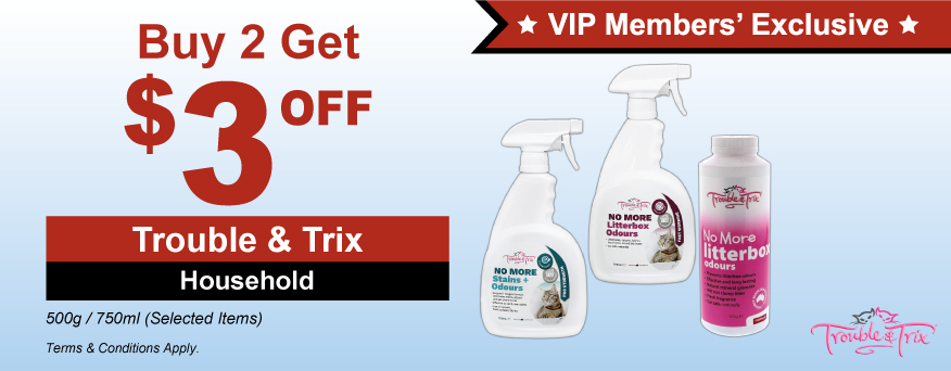 Trouble & Trix Household Promo
